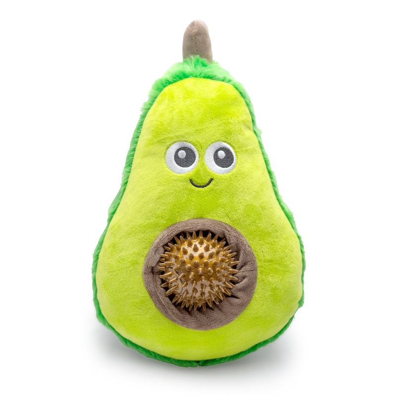 ThoozyPet Avocado Plush Dog Toy 11