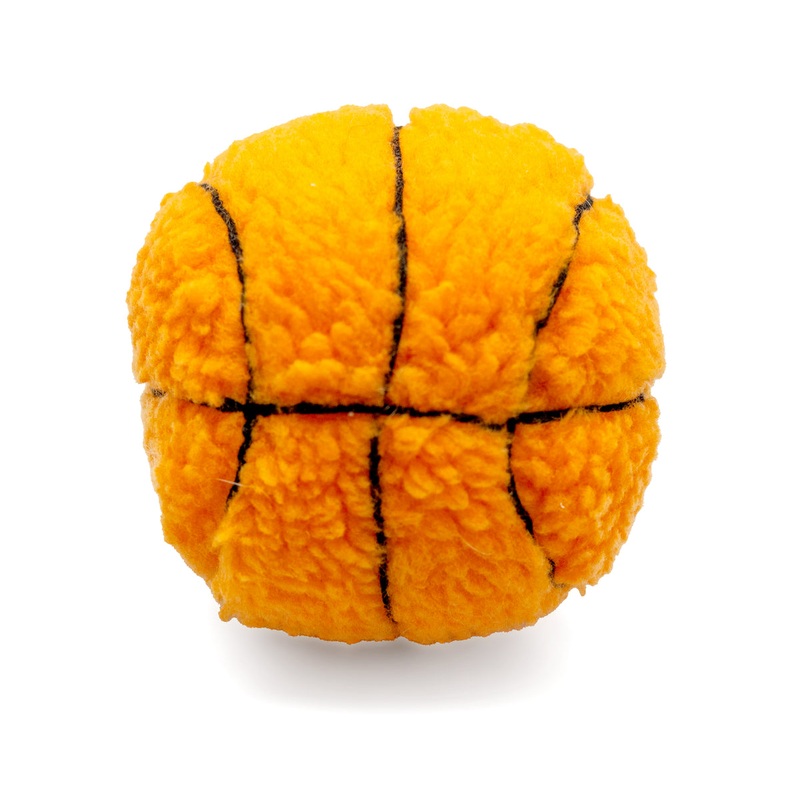 ThoozyPet Basketball Plush Dog Toy 4