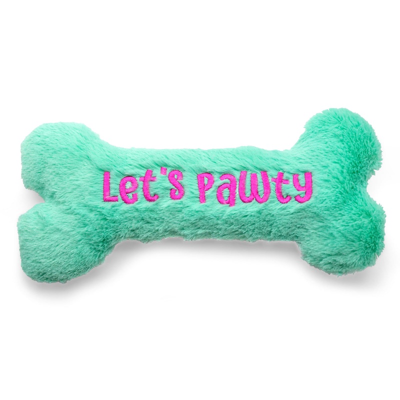 ThoozyPet Birthday Bone Large Plush Dog Toy 11