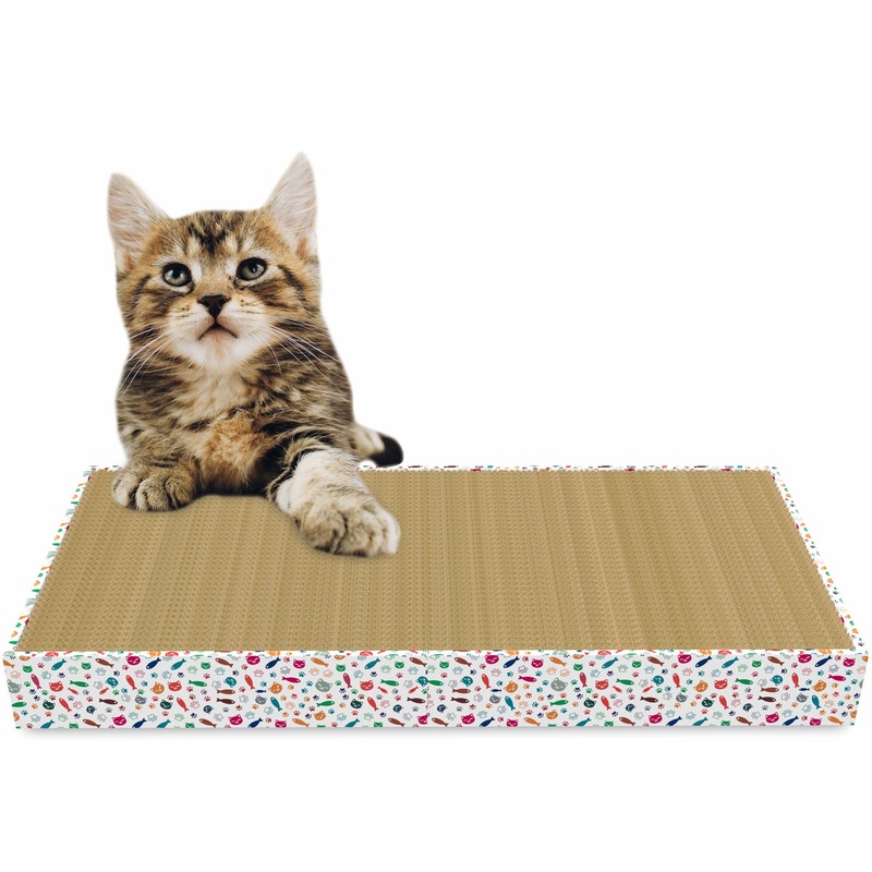 ThoozyPet Double Wide Tray Scratcher