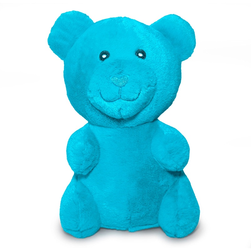 ThoozyPet Gummy Bear Plush Dog Toy Blue 10