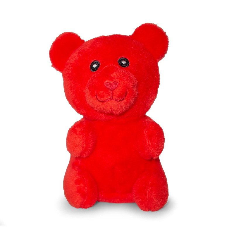 ThoozyPet Gummy Bear Plush Dog Toy Red 6