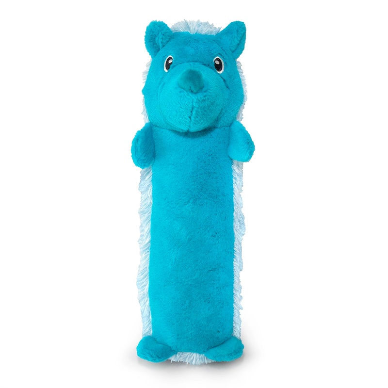 ThoozyPet Hedgehog Plush Dog Toy Blue 13