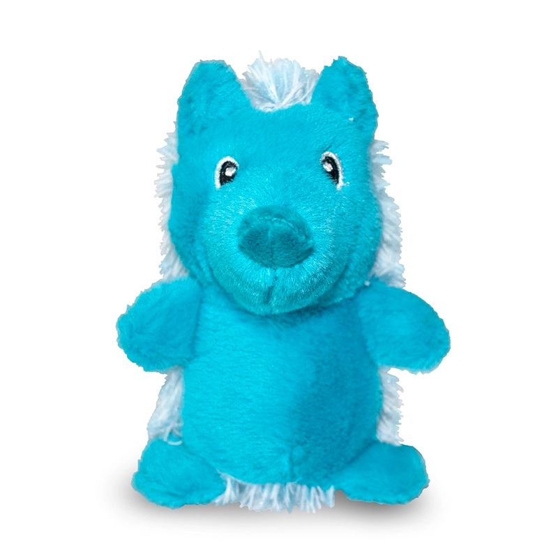 ThoozyPet Hedgehog Plush Dog Toy Blue 5
