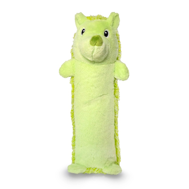 ThoozyPet Hedgehog Plush Dog Toy Green 13