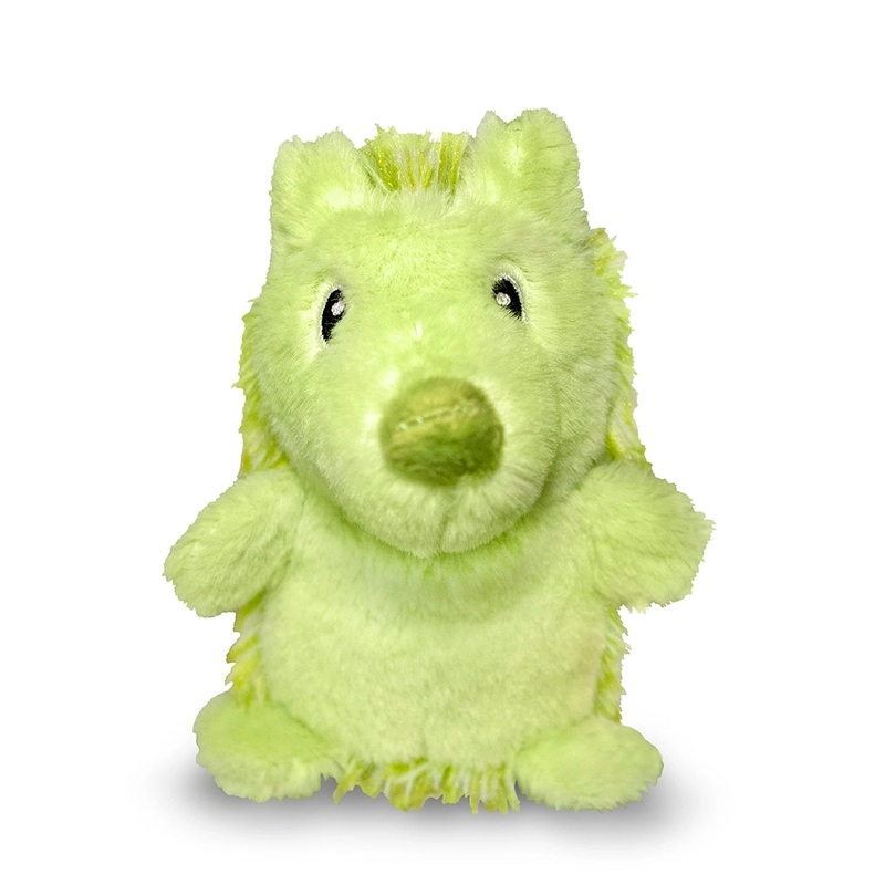 ThoozyPet Hedgehog Plush Dog Toy Green 5