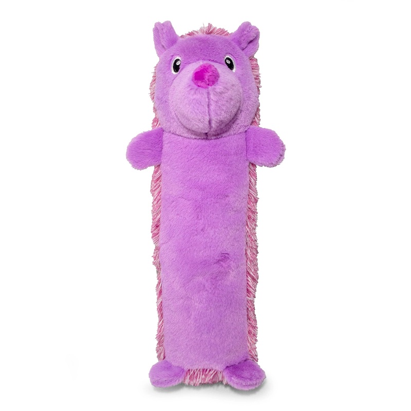 ThoozyPet Hedgehog Plush Dog Toy Purple 13