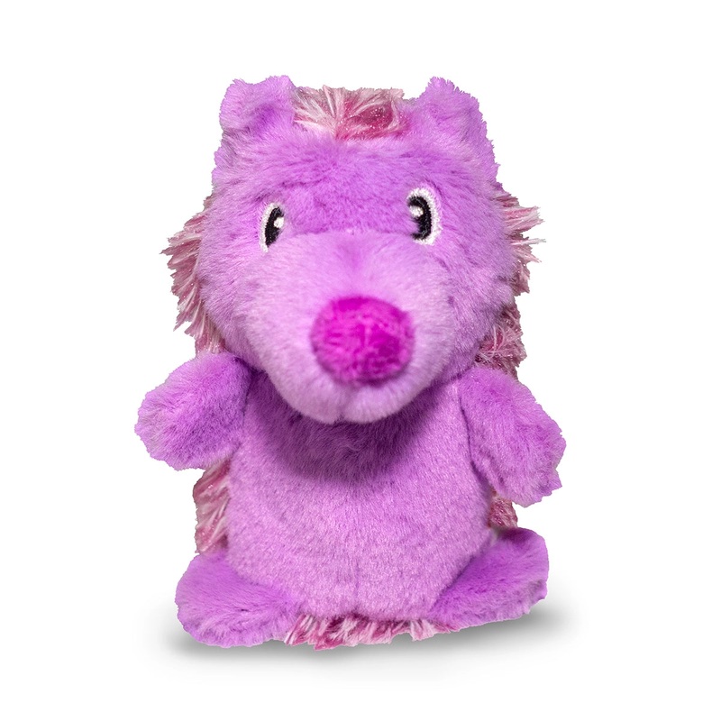 ThoozyPet Hedgehog Plush Dog Toy Purple 5