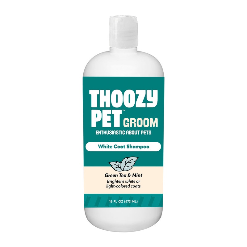 ThoozyPet White Coat Shampoo Green Tea & Mint 16oz