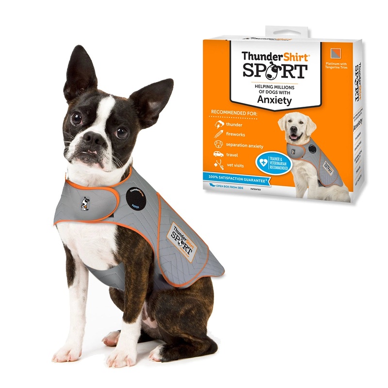 ThunderShirt for Dogs, X Small, Platinum Sport – Dog Anxiety Relief Calming Vest