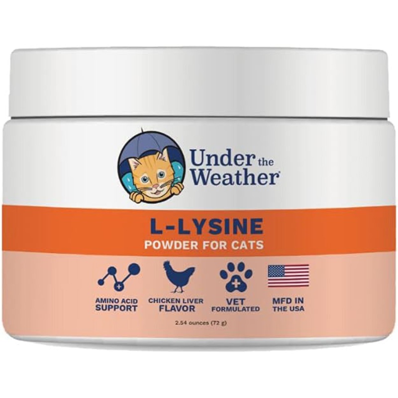 Under the Weather L-Lysine Powder for Cats 2.54oz