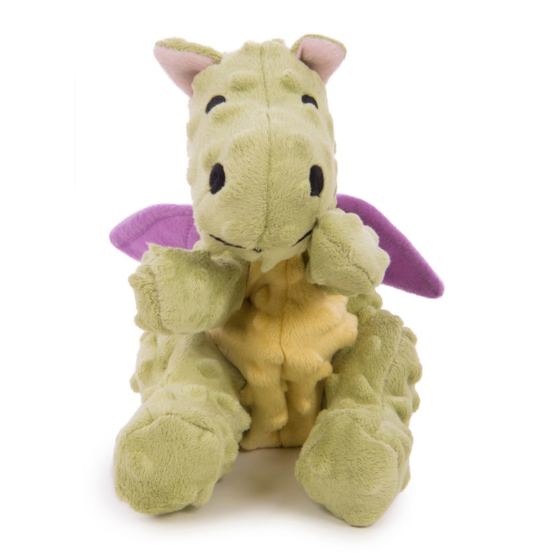 goDog Dragons Squeaky Plush Dog Toy Large