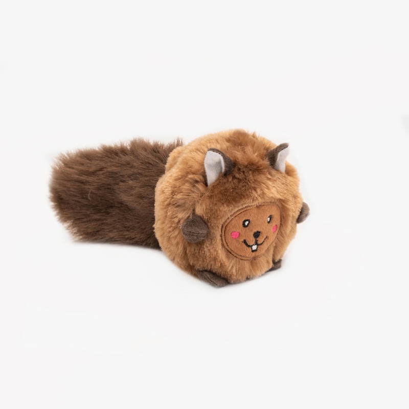 ZippyPaws Bushy Throw – Squirrel