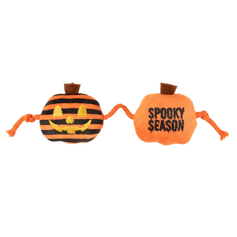 FuzzYard Cat Toy Spooky Season Pumpkins 2pc String