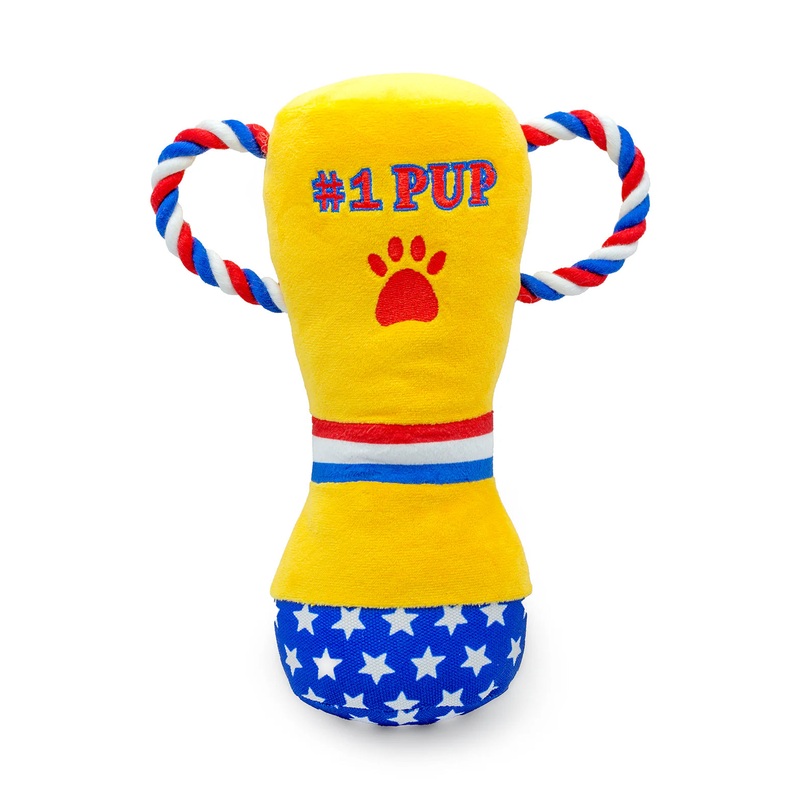 ThoozyPet #1 PUP Trophy Plush Dog Toy 9