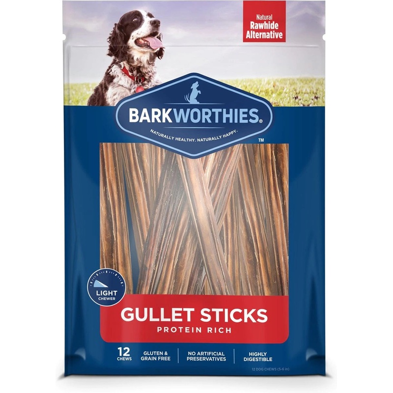 Barkworthies Beef Gullet – Sticks 6” 12pk