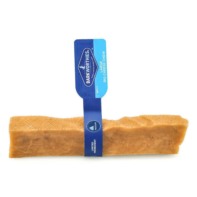Barkworthies Big Cheese Chew – Large