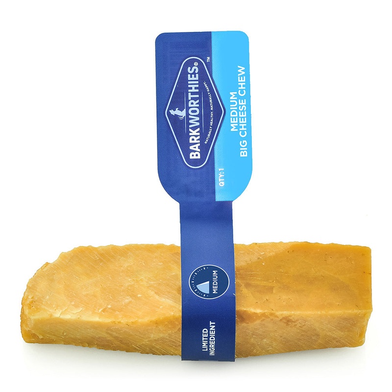 Barkworthies Big Cheese Chew – Medium