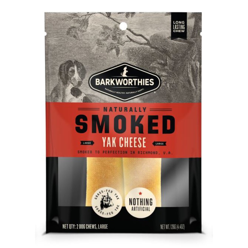 Barkworthies Smoked Yak Cheese – Large 2pk