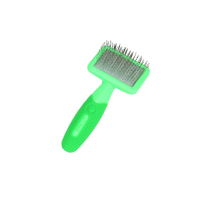 Li’l Pals Dog Slicker Brush with Coated Tips