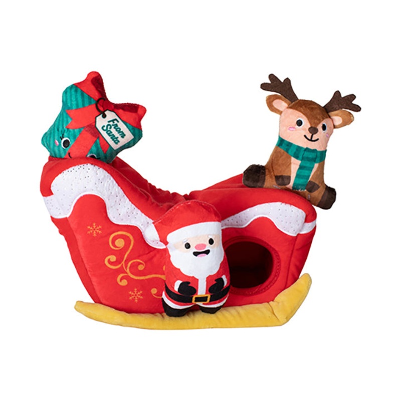 PetShop by Fringe Studio Hold On For Deer Life Hide & Seek Plush Dog Toy