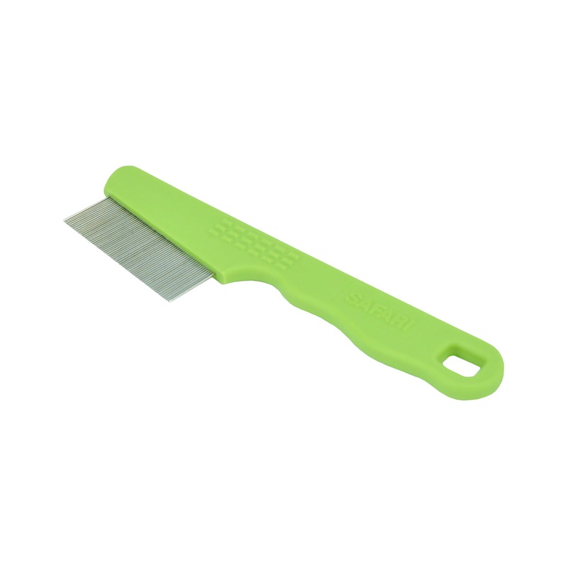Safari by Coastal Dog Flea Comb with Plastic Handle – Long Hair