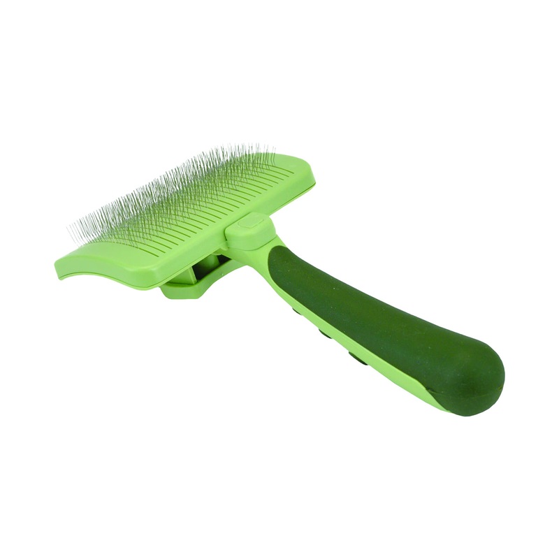 Safari by Coastal Dog Self-Cleaning Slicker Brush – MD