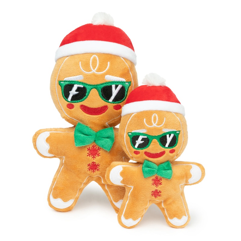 FuzzYard Dog Toy Jolly Gingerboi L