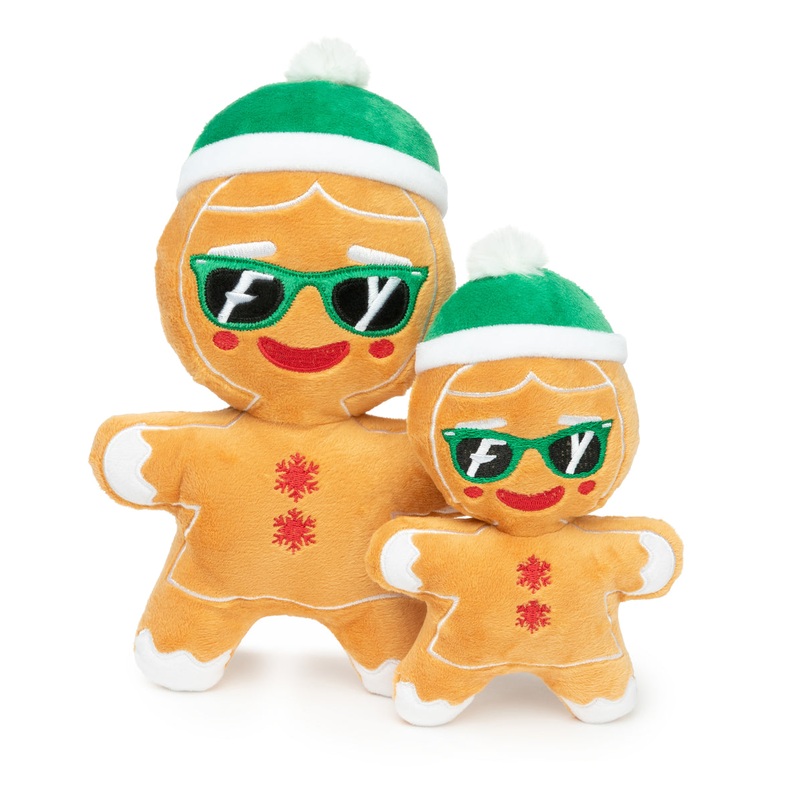 FuzzYard Dog Toy Jolly Gingergal L