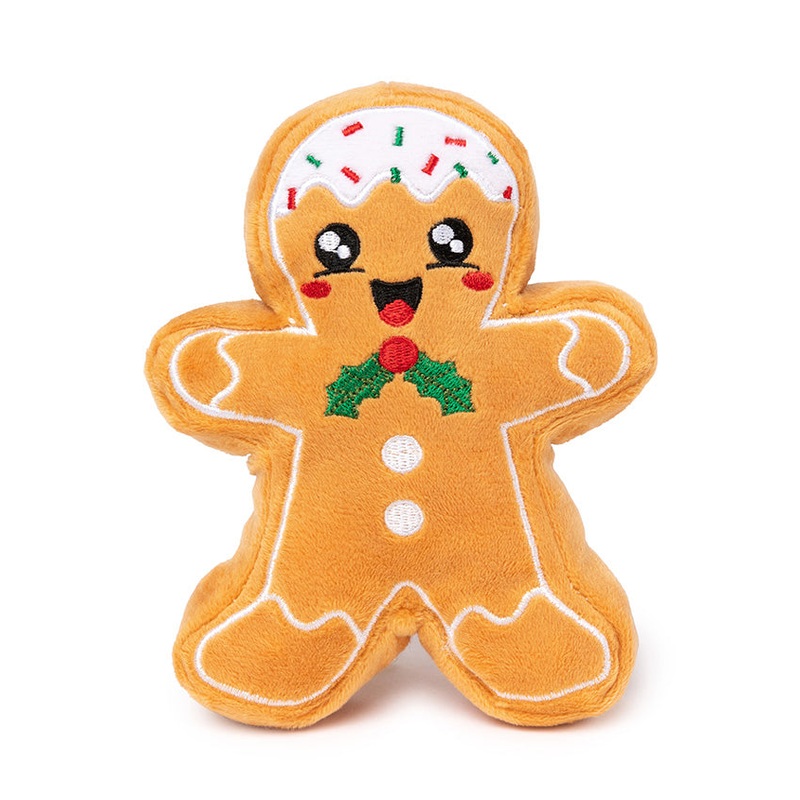 FuzzYard Fred The Gingerbread Plush Dog Toy L