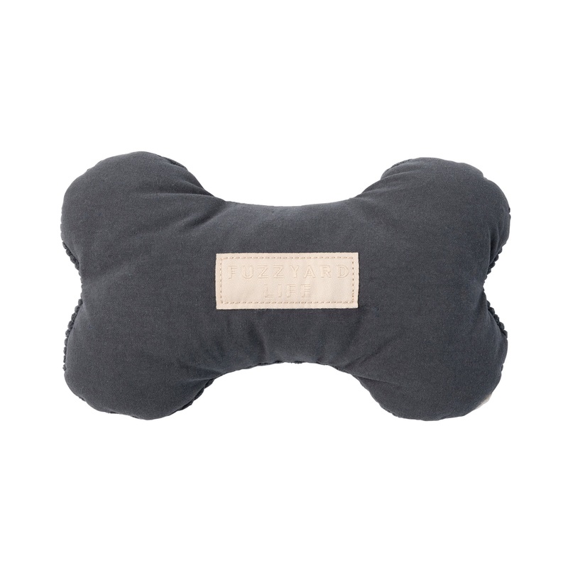 FuzzYard Life Toy Bone – Slate Grey S