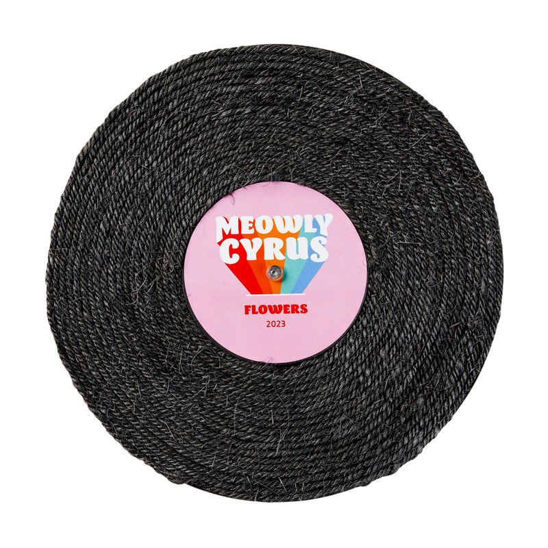FuzzYard Meowly Cyrus Record Cat Scratcher Toy