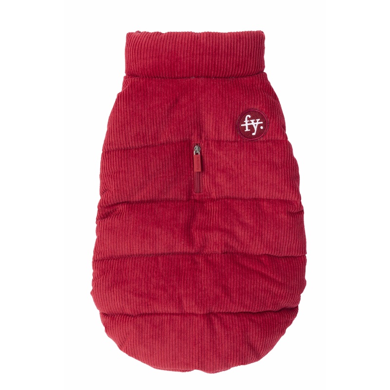 FuzzYard Mosman Puffer Red Size 5