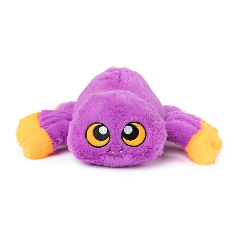 FuzzYard Weborah The Spider Plush Dog Toy Purple L
