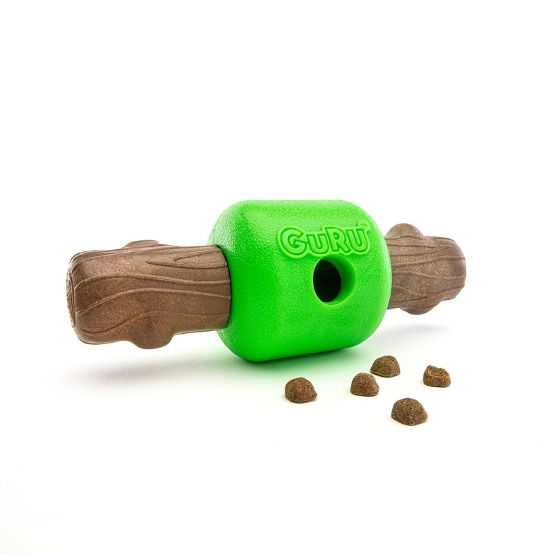 GURU Pet Company Spin & Treat Stick Interactive Dog Toy Large