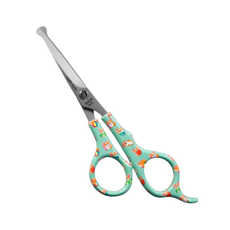 Kenchii Pets Happy Puppy 5.5 Ball Tip Shears
