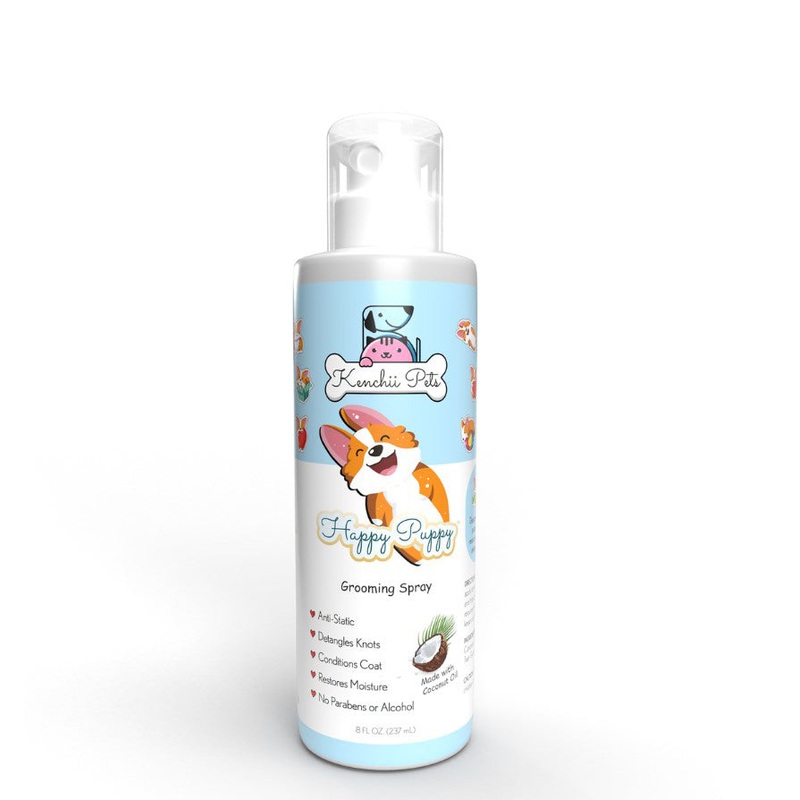 Kenchii Pets Happy Puppy 8oz Grooming Spray
