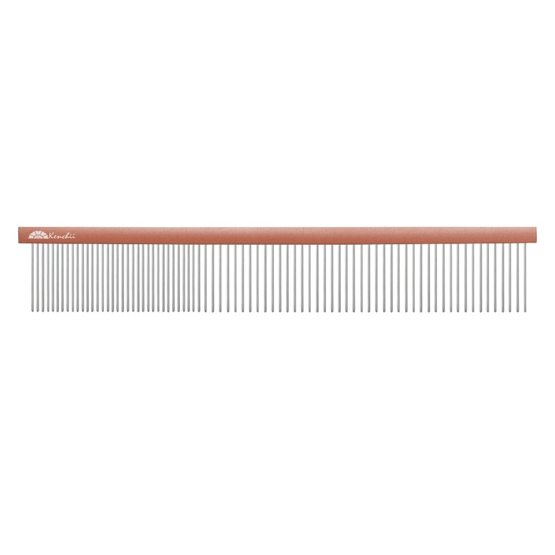 Kenchii Rose Gold 9.8 Grooming Comb