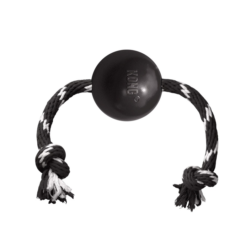 KONG Extreme Ball w/Rope Toy Large
