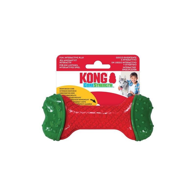 KONG Holiday CoreStrength Bone Sm/Md