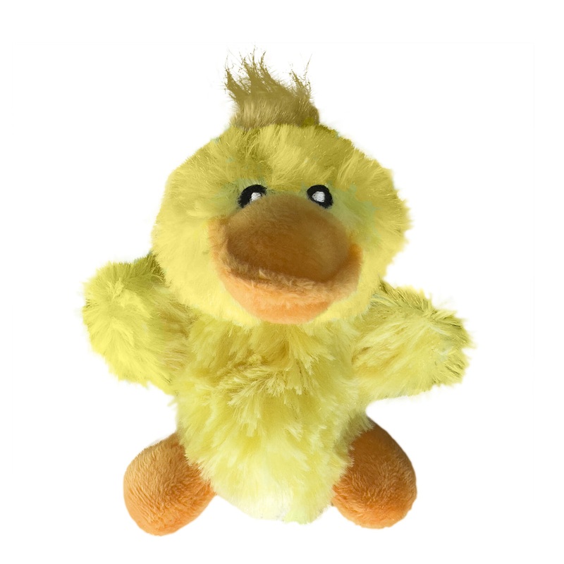 KONG Dr. Noyz Duck Plush Dog Toy Small
