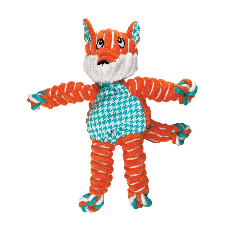 KONG Floppy Knots Fox Dog Rope Toy Medium/Large