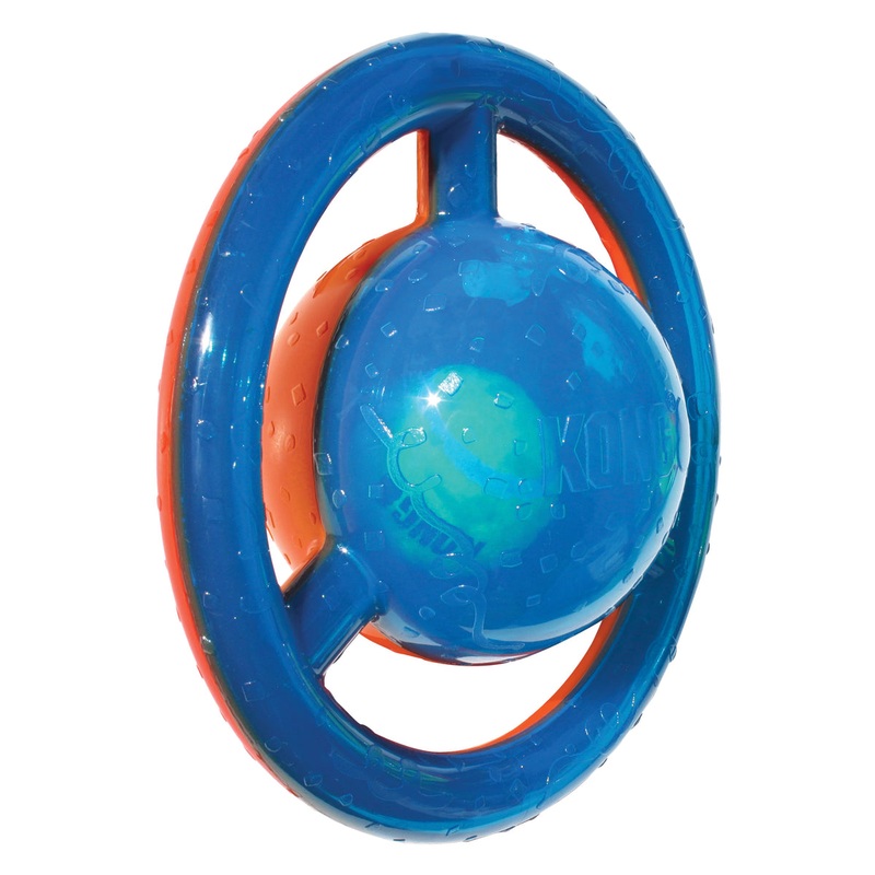KONG Jumbler Disc Dog Enrichment Toy Assorted Medium/Large