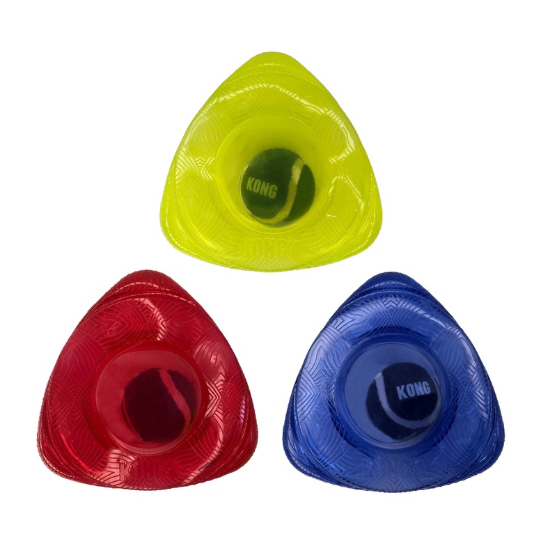 KONG Jumbler Flinger Dog Enrichment Toy Assorted Small/Medium