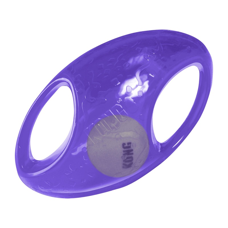 KONG Jumbler Football Dog Enrichment Toy Assorted Large/XL