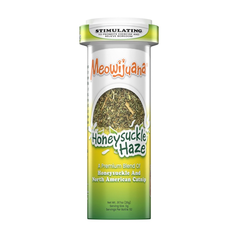 Meowijuana Honeysuckle Haze – Catnip and Honeysuckle Blend