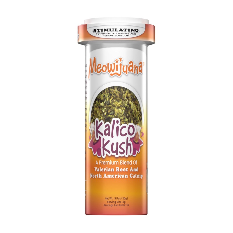 Meowijuana Kalico Kush – Catnip and Valerian Root Blend
