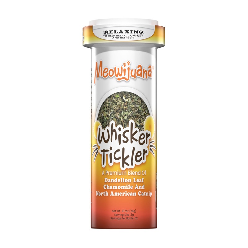 Meowijuana Whisker Tickler – Catnip, Chamomile, and Dandelion Blend