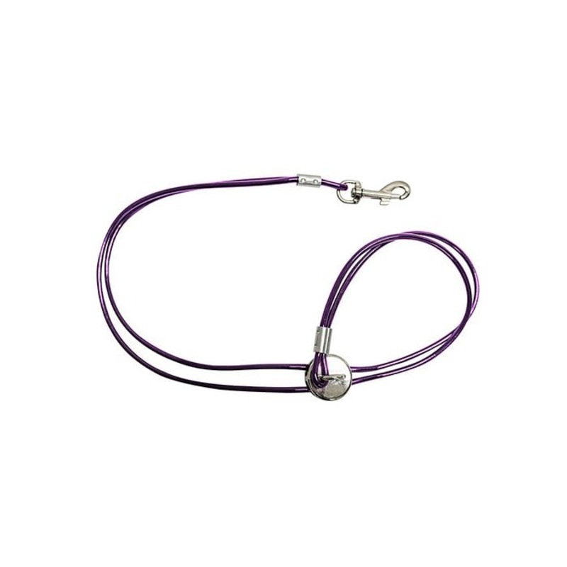 All For Groomers Purple Vinyl Trach Saver Large