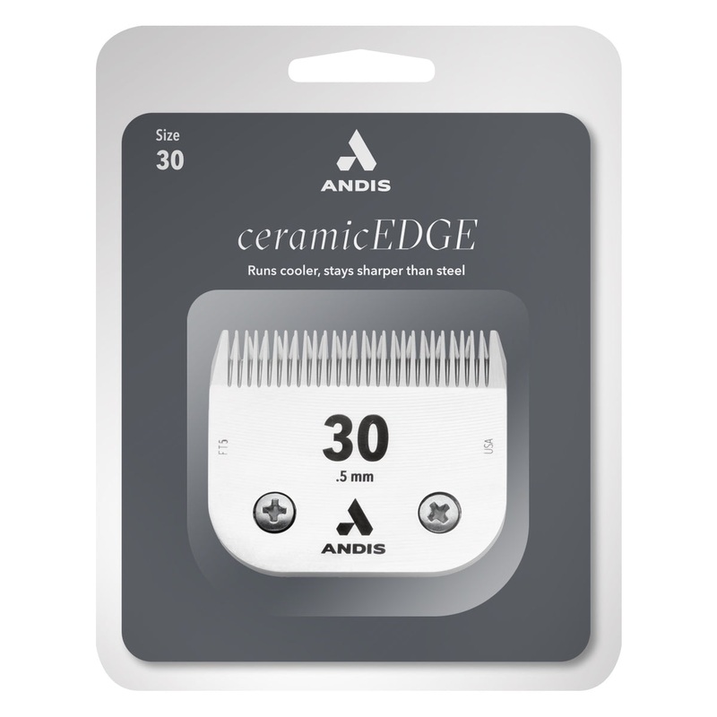 Andis #30 CeramicEdge Blade Set, 1/50 – 0.5 mm